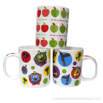 white ceramic mugs with full wrapped decal